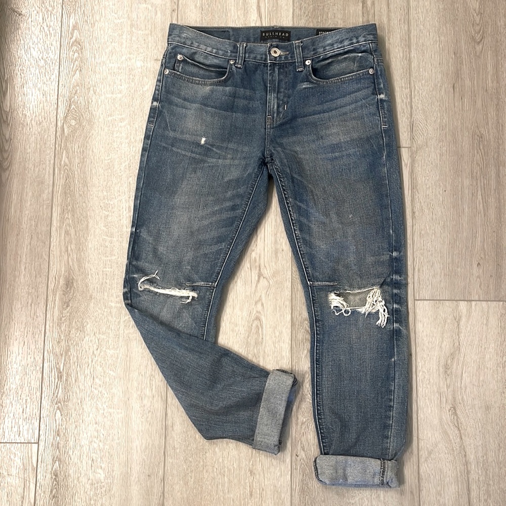 BULLHEAD DENIM MEN’S STACKED SKINNY W29 L30